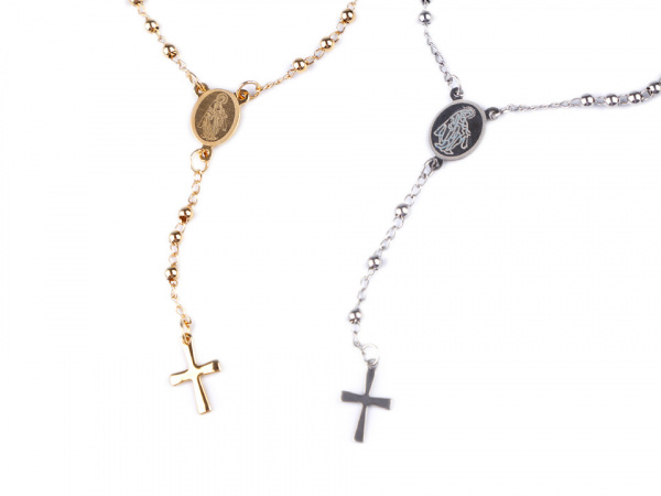 Desátek / růženec z nerezové oceli