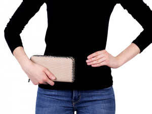 Dámská peněženka s řetízkem 10x20 cm