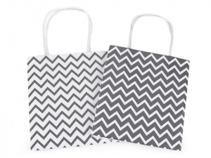 Dárková taška metalická, malá velikost, sada 2 ks