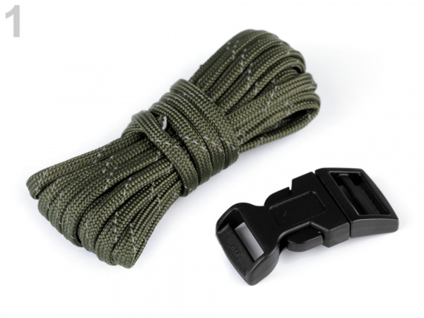 Sada na výrobu náramku z padákové šňůry