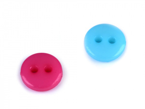 Knoflík barevný mini velikost 12"