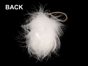 Dekorace sova na větvičce