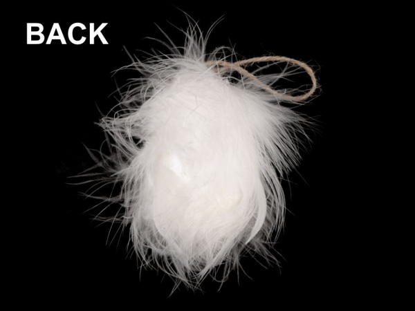 Dekorace sova na větvičce