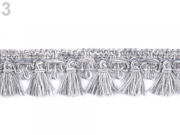 Třásně / prýmek šíře 40 mm