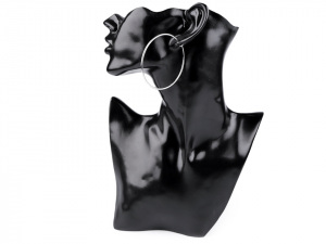 Náušnice kruhy pro uši bez dírek z nerezové oceli