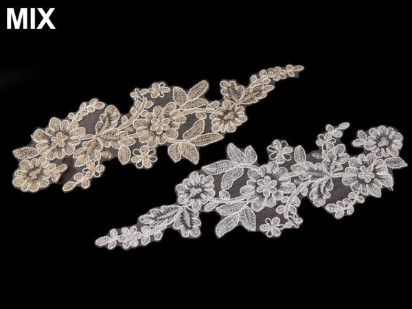 Aplikace / vsadka k dozdobení 10x31,5 cm