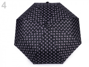 Dámský skládací vystřelovací deštník kapky