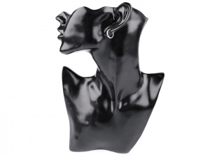 Náušnice kruhy pro uši bez dírek z nerezové oceli