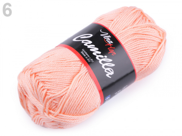Bavlněná pletací příze Camilla 50 g