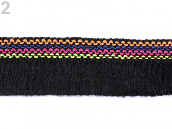 Prýmek s třásněmi šíře 45 mm