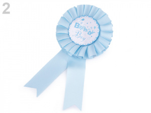 Párty brož / odznak Ø8 cm dětská