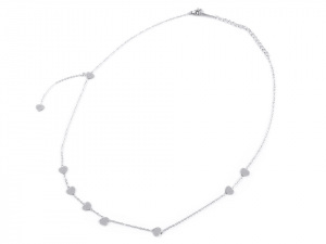 Náhrdelník z nerezové oceli srdce, hvězda, křížek