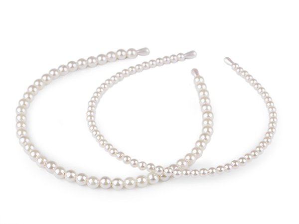 Perlová čelenka do vlasů