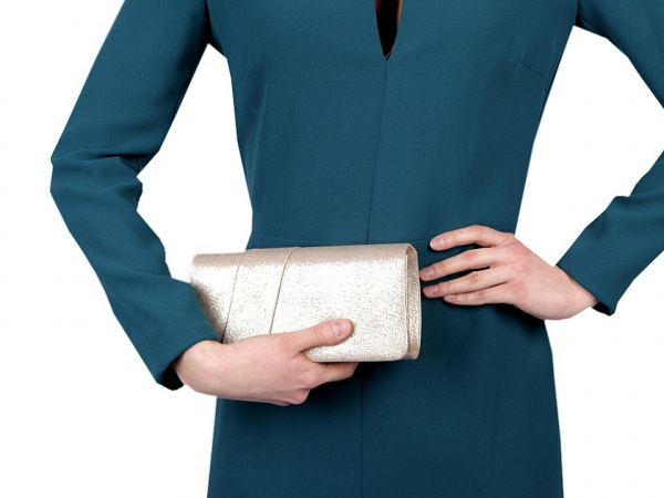 Kabelka - psaníčko s lurexem