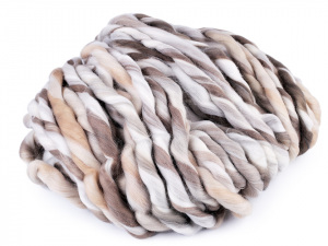 Extra silná příze 250 g melír