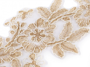 Aplikace / vsadka k dozdobení 10x31,5 cm