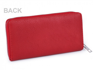 Dámská peněženka s kovovými perlami 10x19 cm