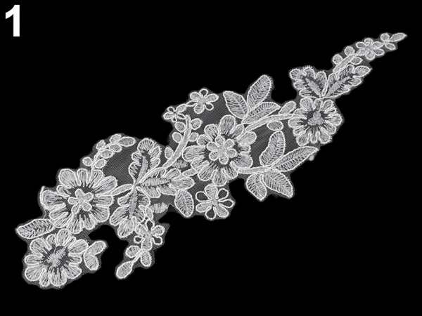 Aplikace / vsadka k dozdobení 10x31,5 cm