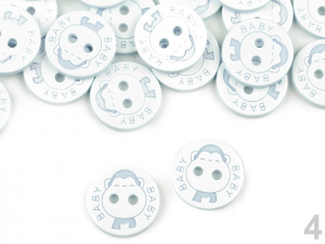 Knoflík dětský velikost 24"