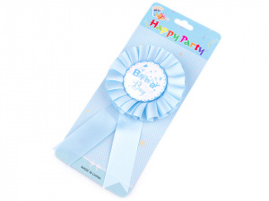 Párty brož / odznak Ø8 cm dětská