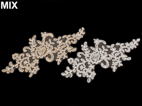 Aplikace / vsadka k dozdobení 11x26 cm