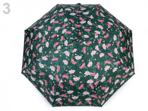 Dámský skládací vystřelovací deštník