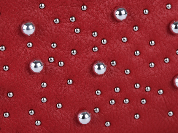 Dámská peněženka s kovovými perlami 10x19 cm