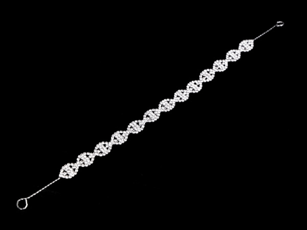 Štrasová ozdoba / čelenka do vlasů