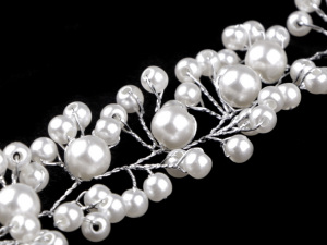 Perlová ozdoba do vlasů