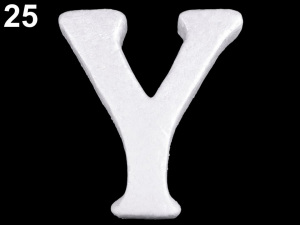 3D písmena abecedy polystyren