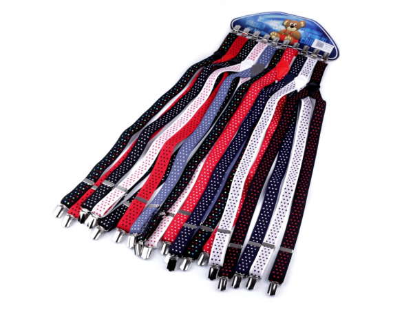 Dětské šle puntíkované