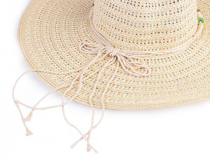 Dámský klobouk k dozdobení