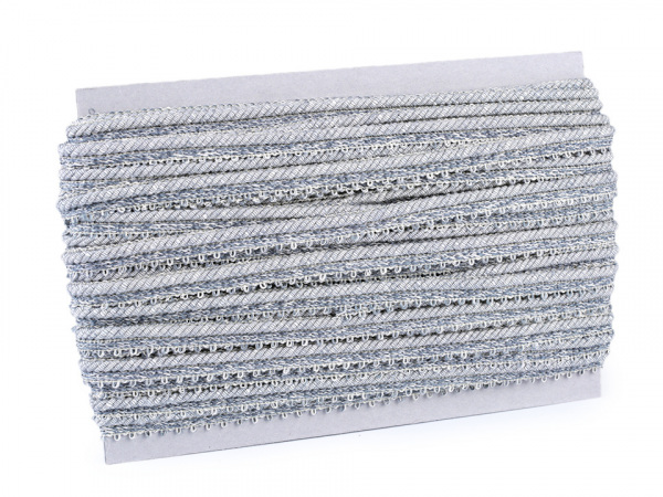 Prýmek / paspulka s kroucenou šňůrou šíře 14 mm