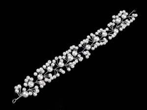 Perlová ozdoba do vlasů