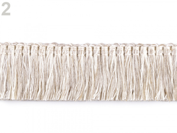 Třásně husté oděvní šíře 33 mm