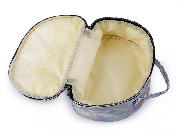 Holografická kosmetická taška / kufřík 17x23 cm 2. jakost