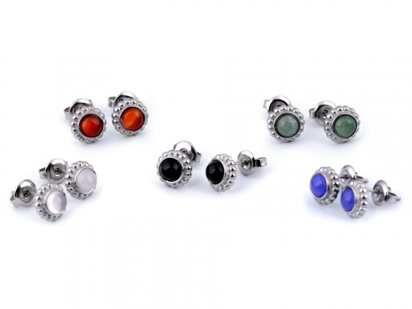 Náušnice z nerezové oceli