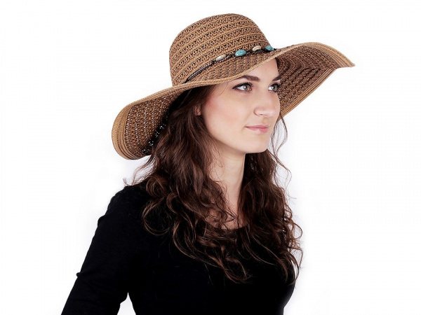 Dámský klobouk k dozdobení