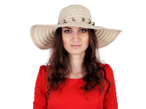 Dámský klobouk k dozdobení