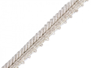 Prýmek / paspulka s kroucenou šňůrou šíře 14 mm