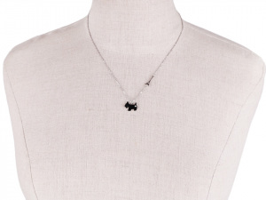 Náhrdelník z nerezové oceli pes / Paříž