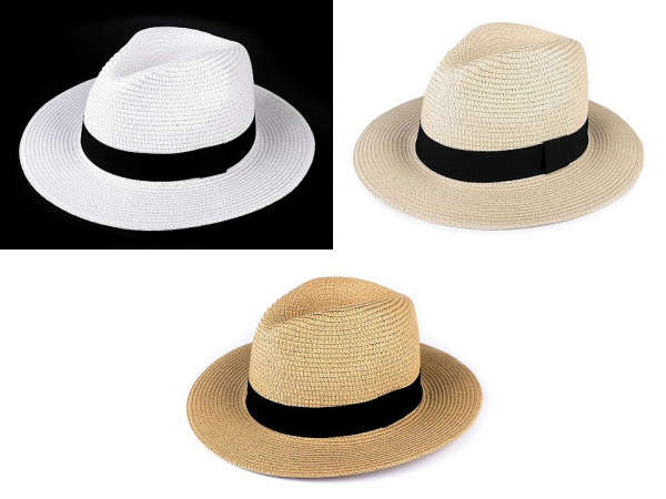 Letní klobouk / slamák unisex