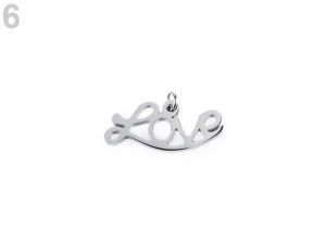 Přívěsek z nerezové oceli na náramky