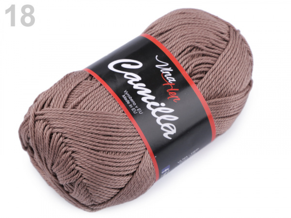 Bavlněná pletací příze Camilla 50 g