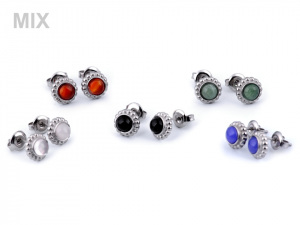 Náušnice z nerezové oceli