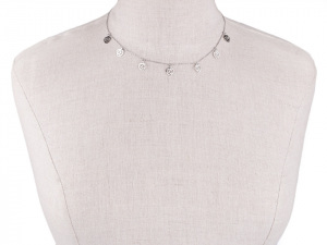 Náhrdelník z nerezové oceli s přívěsky - hvězda, srdce, křídla