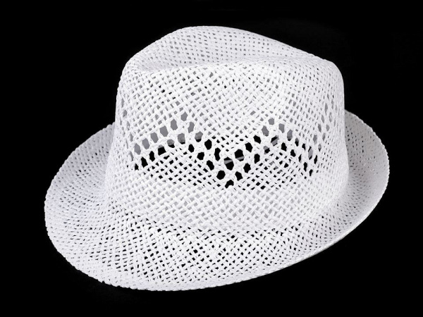 Letní klobouk k dozdobení, unisex