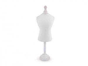 Dekorační krejčovská panna malá 47 cm