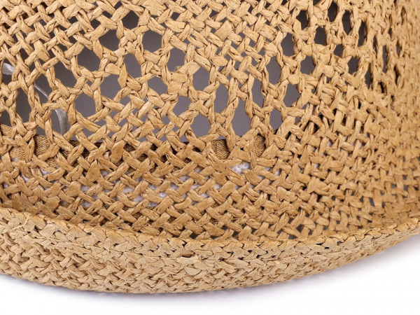 Letní klobouk k dozdobení, unisex