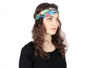 Látková čelenka pin up překřížená